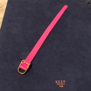 KEEP Collective pink silicone band